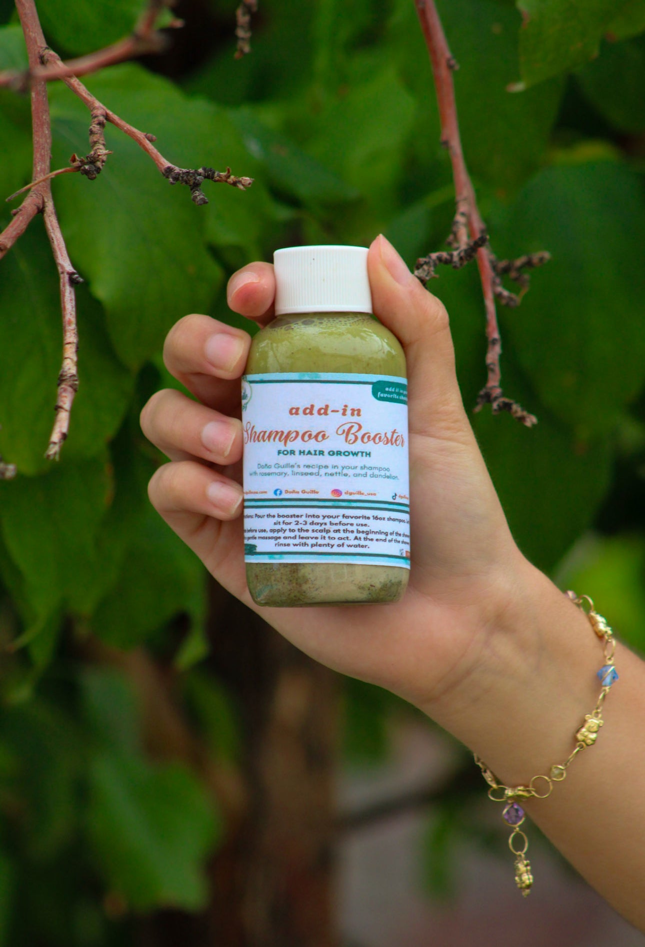 Hair Booster Power Pack – 4 Herbal Boosters for Maximum Results (Doña Guille’s Formula – Save More, Grow More)