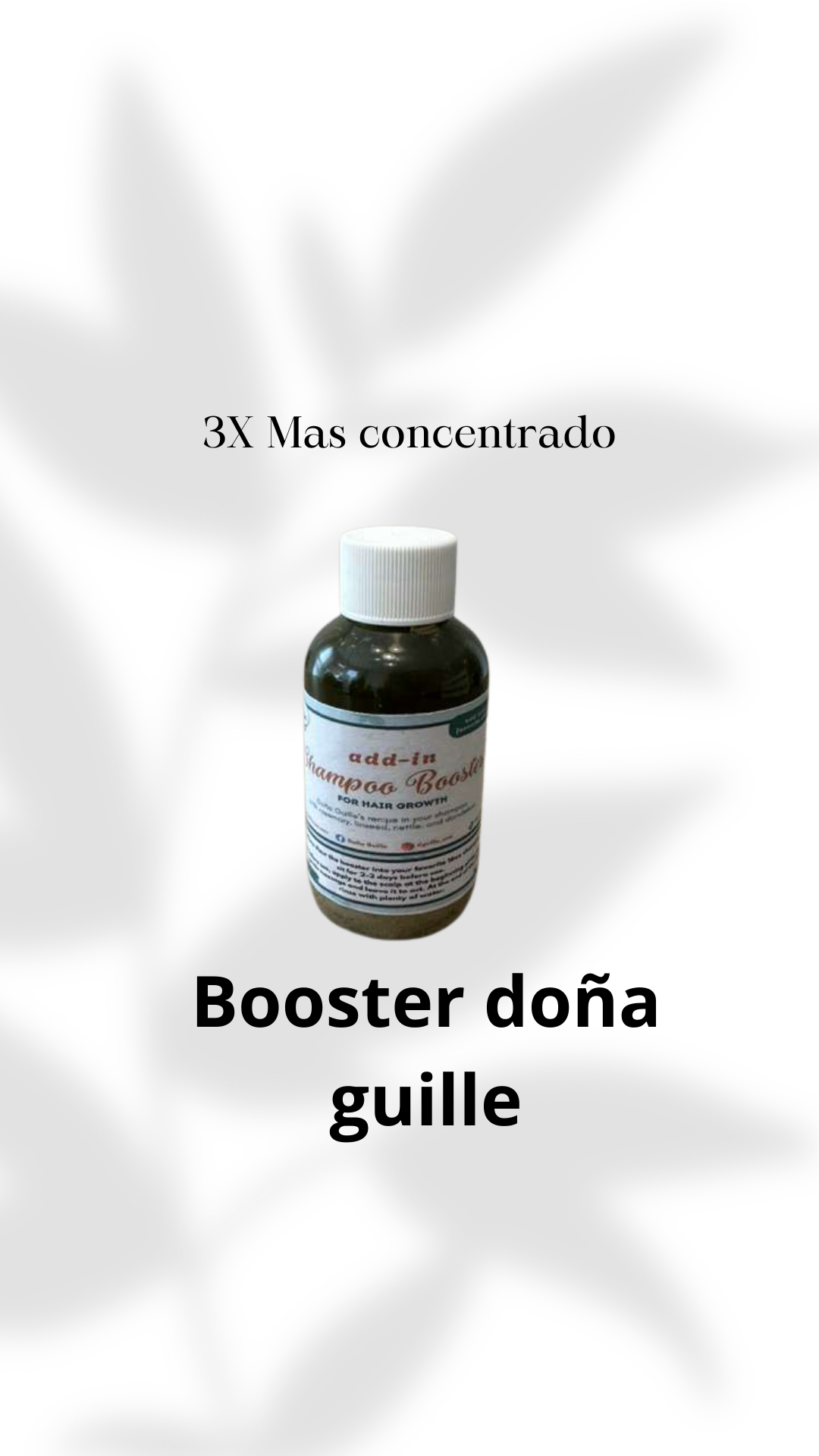 Hair Growth Herbal Booster – Doña Guille’s Formula