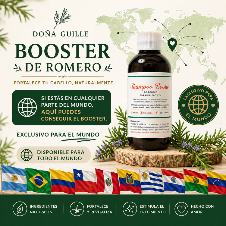 🌿🌎 Disponible para Todo el Mundo | Booster de romero Doña guille