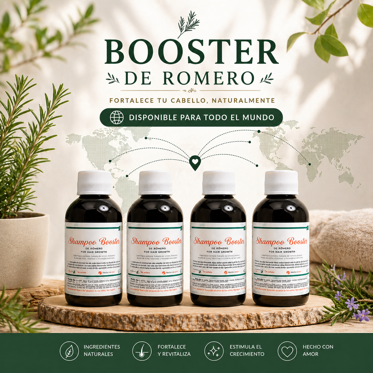 L. 4 Herbal Boosters. FREE SHIPPING