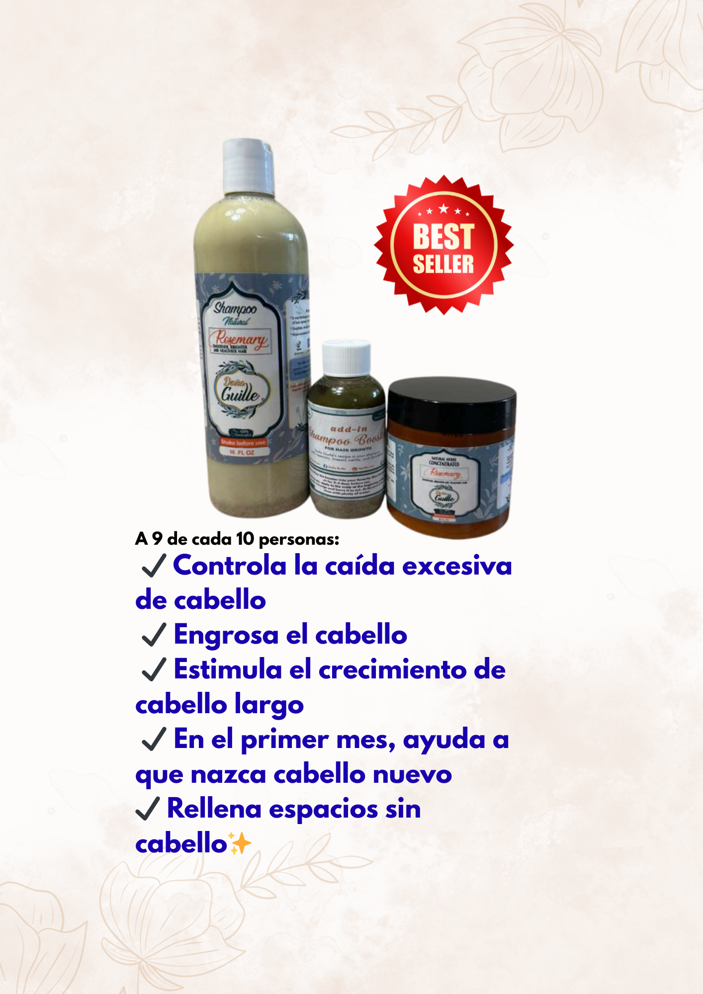 A. Best Seller...5X Hair Growth Kit – Doña Guille